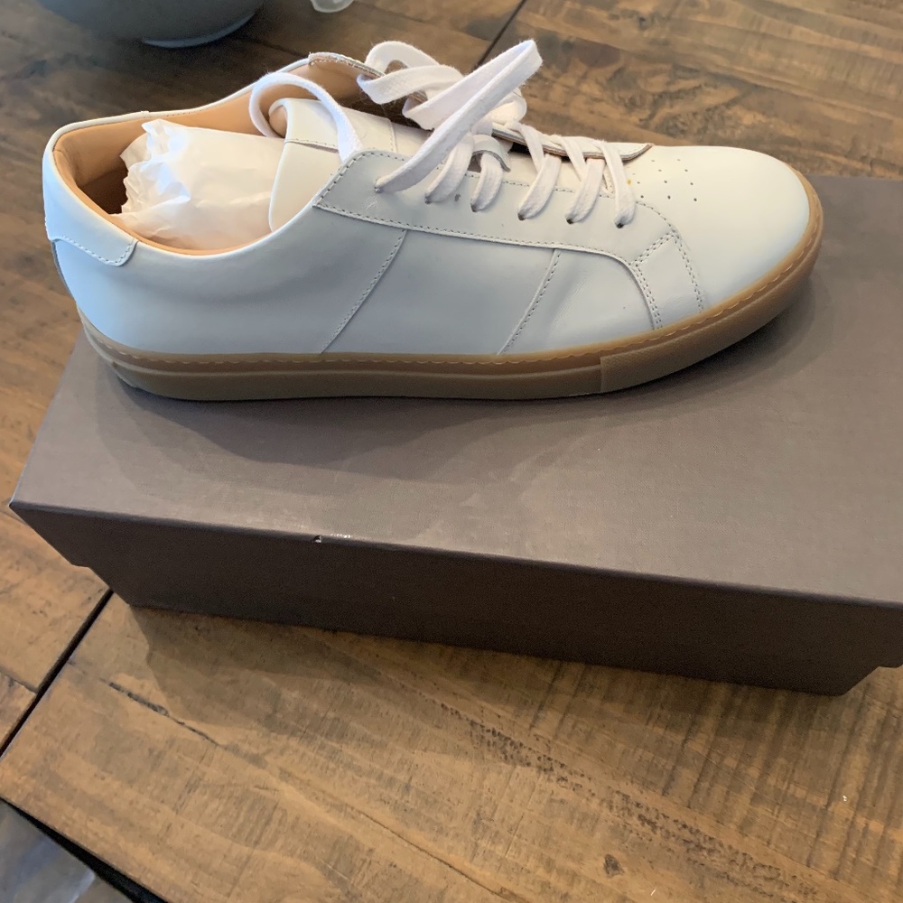 Greats Royale White/Gum 10.5 NEW
